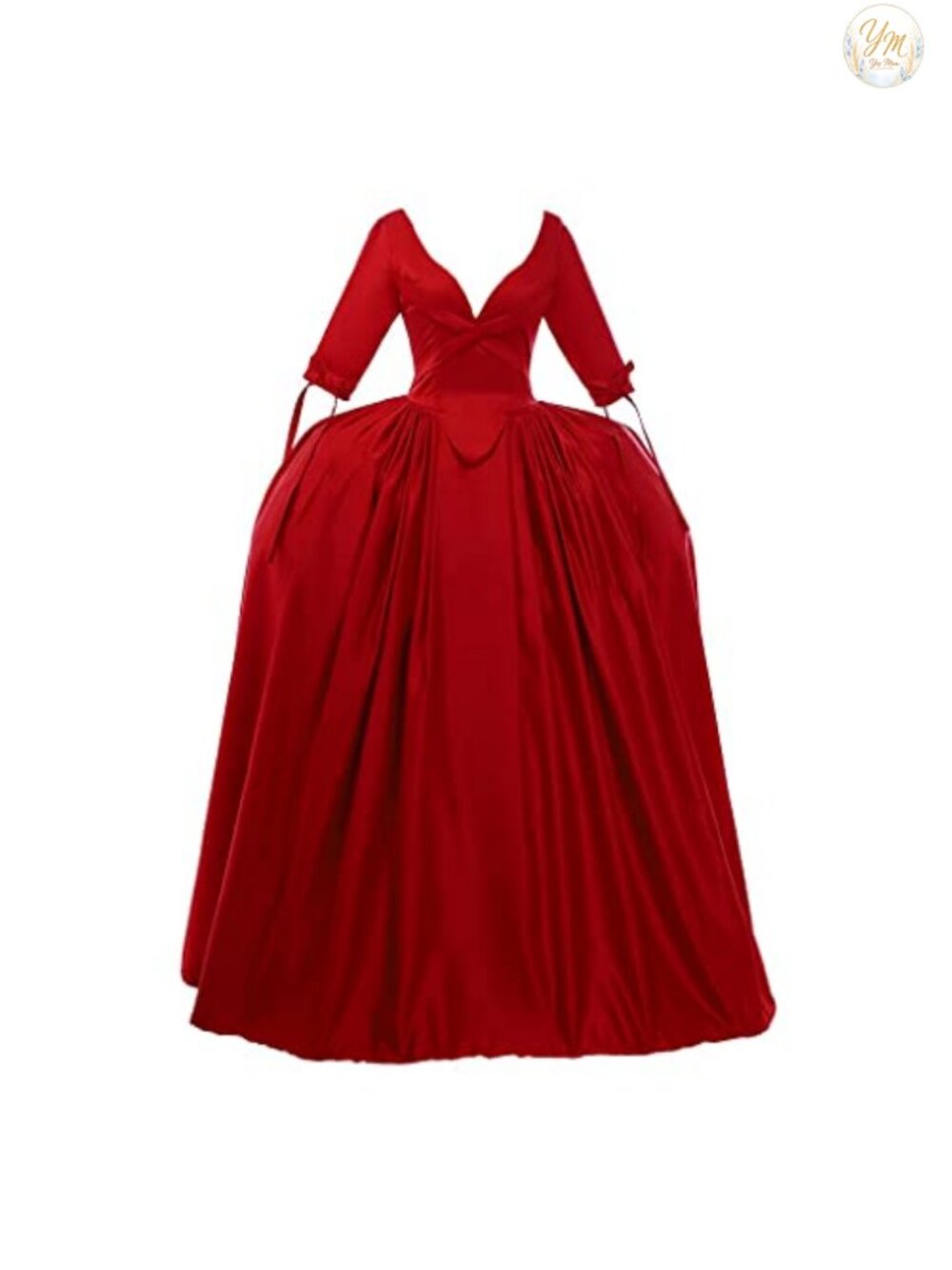Satin Scottish Highland Dress Renaissance Costume Ball Gown